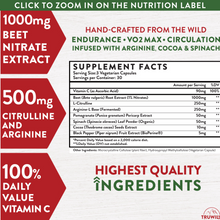 Load image into Gallery viewer, Beets Nitric Oxide Activating Pre Workout (90 Capsules)