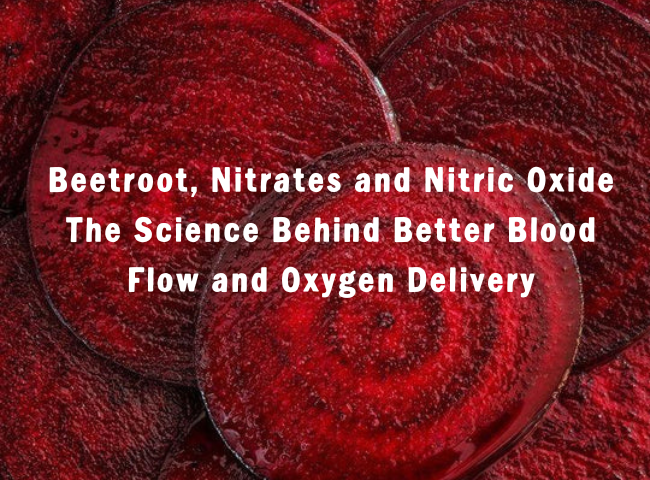 Beetroot, Nitrates and Nitric Oxide: The Science Behind Better Blood Flow and Oxygen Delivery