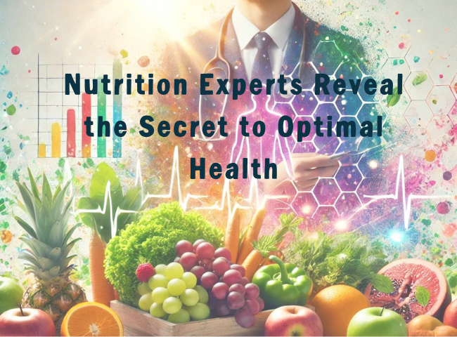 Nutrition Experts Reveal the Secret to Optimal Health