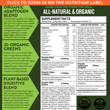 Load image into Gallery viewer, USDA Organic Greens Superfood

